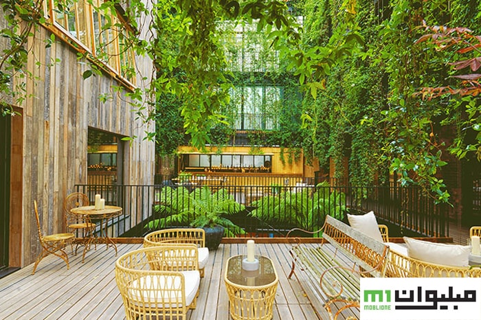 مبله کردن فضاهای باز: افزودن عناصر طبیعی به طراحی