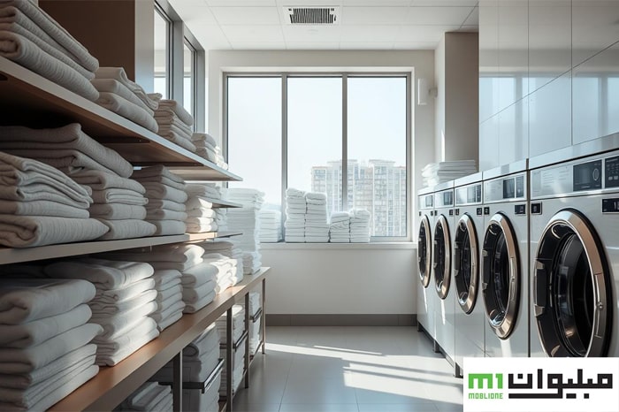 تجهیزات مورد نیاز در لاندری هتل